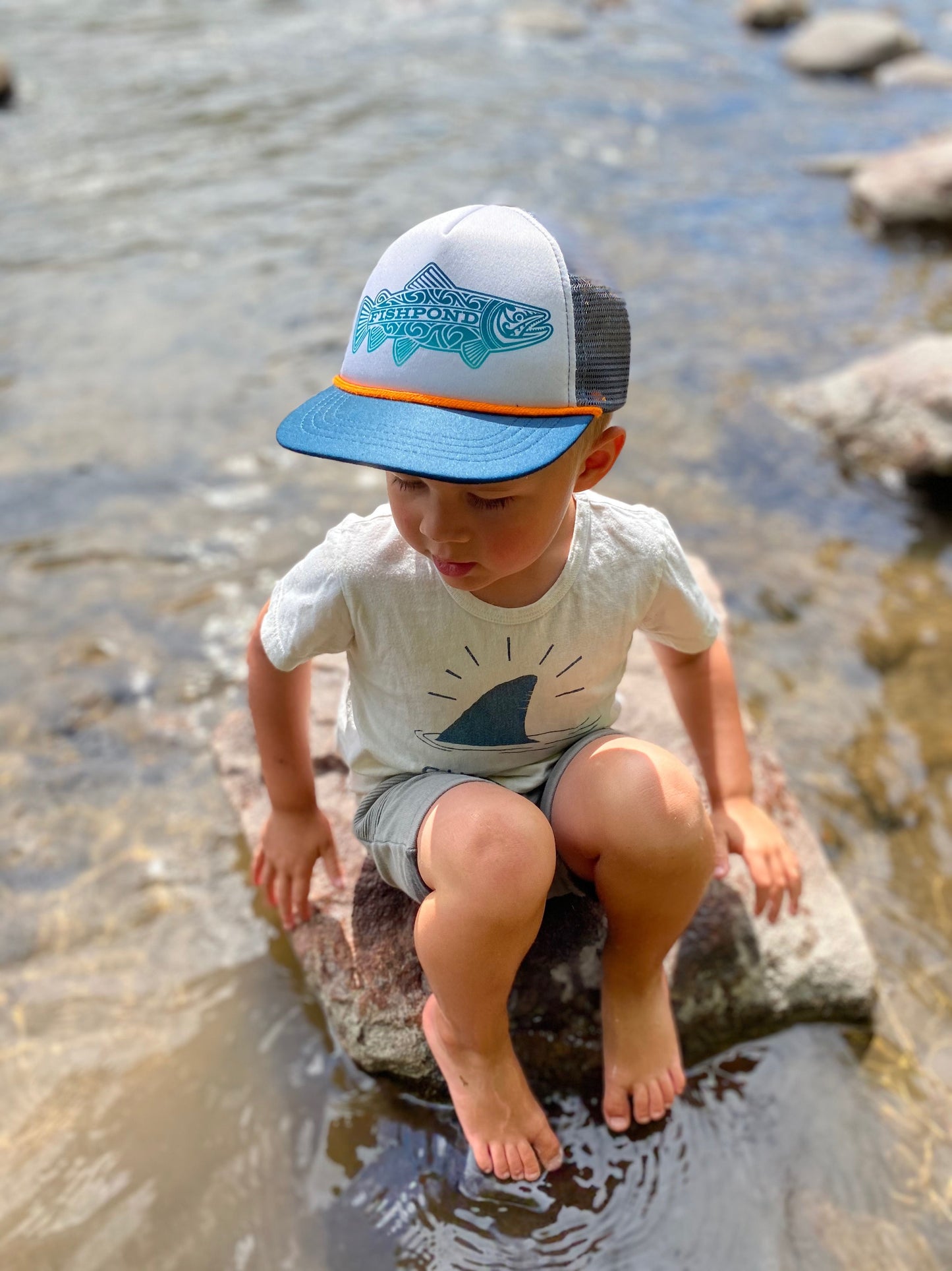 Maori Trout Foamy Kids Hat